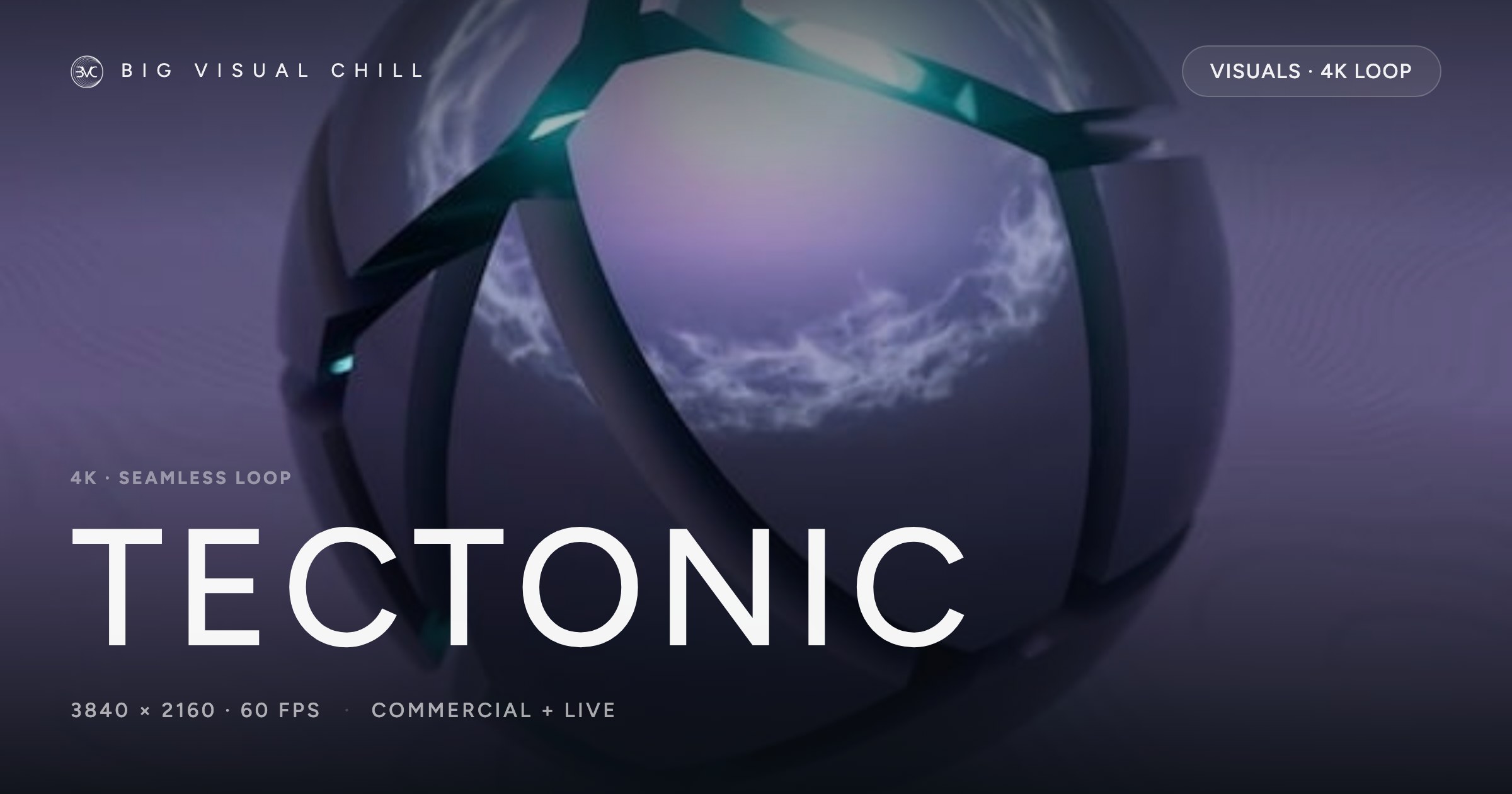 Tectonic | 4K · Seamless Loop · BIG VISUAL CHILL